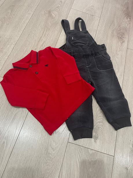 Nohavice na traky a kosela, next,80