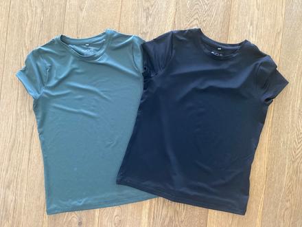 2 pack sportovych triciek h&m, h&m,146