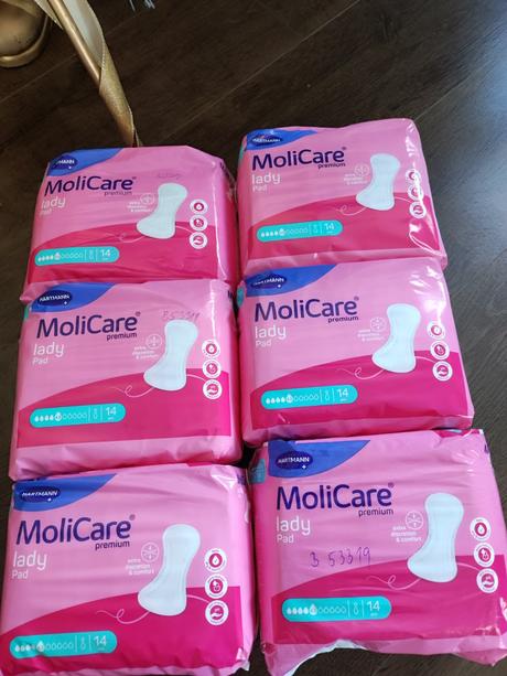 Dámske inkontinenčné vložky, 