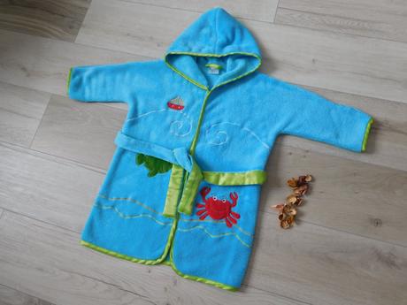 Župan pre diťatko 104/110 huňatý makký,, 104