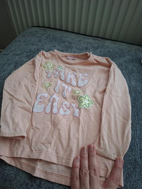 Tričká s dlhým rukávom č.98, 86–98