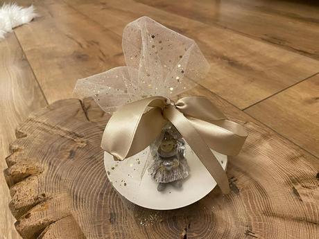 Anjelka na položenie - dievčatko so srdiečkom, 