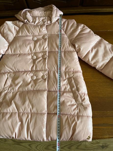 Bunda mayoral luxusná perleťová pink farba, mayoral,128