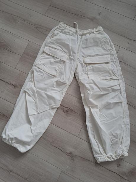 Široké nohavice, h&m,134