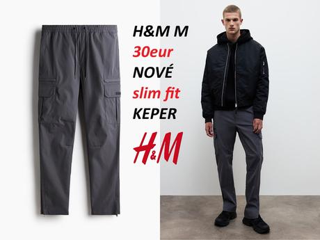 Cargo nohavice hm (kapsáče), h&m,l / m