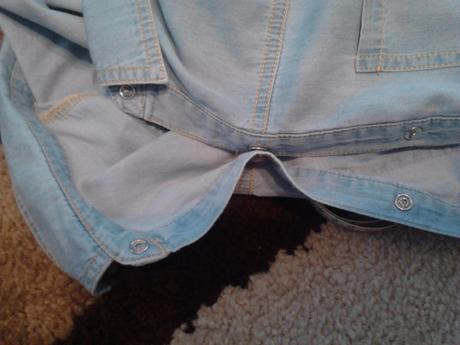 Dievčenská riflová košeľa, gate,170