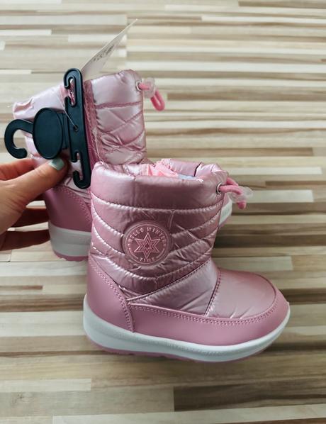 Krásne snehule zimné zateplené topánky, kik,26