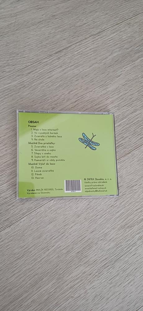 Cd maju v lese internet, 