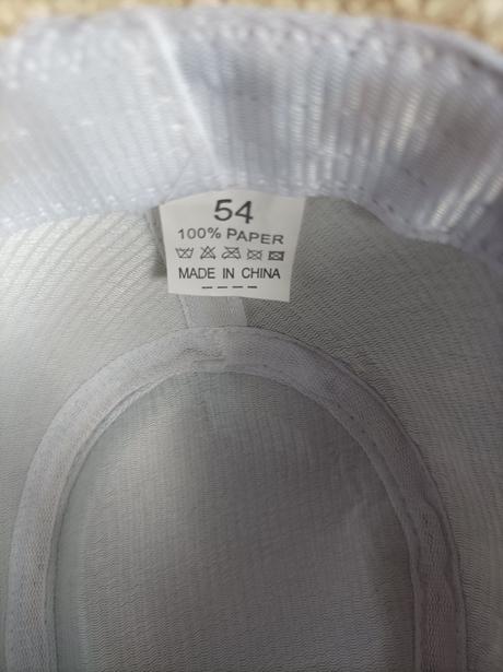 Letný klobúk, veľkosť 54, 54