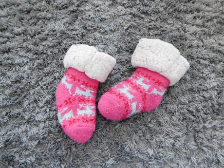 Teplé ponožky 6-12m., 18