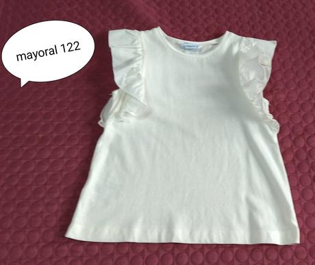 Blúzka mayoral 122 krátky rukáv, mayoral,122