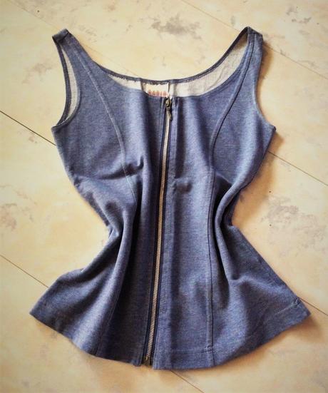 Tričko / tielko na zips, m