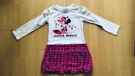 Kvalitné šatočky s minnie mouse, disney,116
