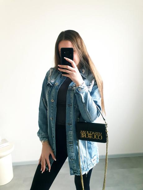 Rifľová bunda xs, xs