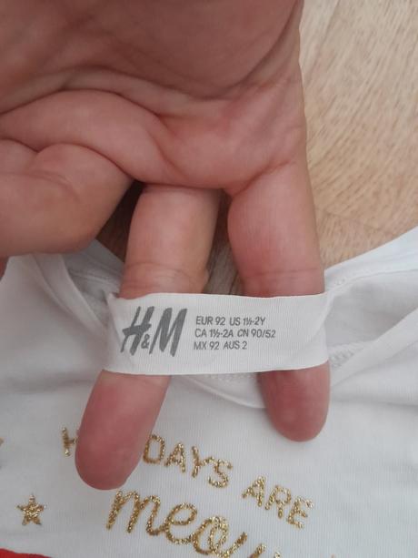 Tričko, h&m,92