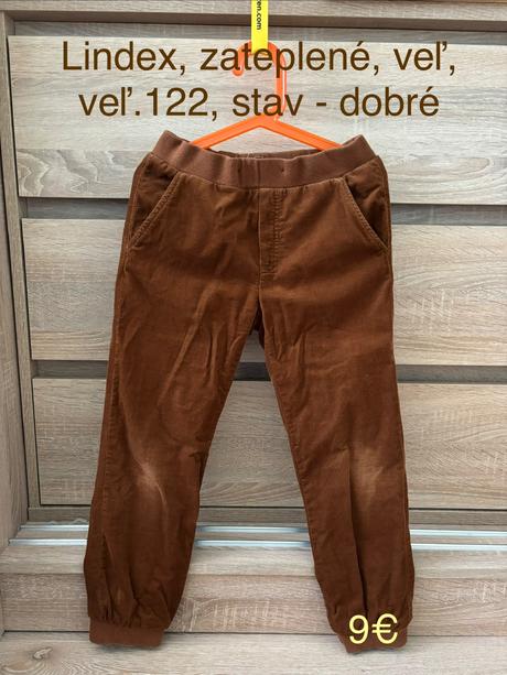 Menčestráky lindex veľ. 122, lindex,122