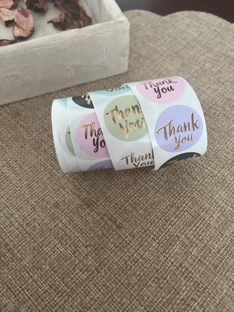 Thank you nálepky, 