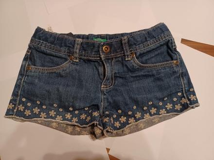 Riflové kraťasy, benetton,146