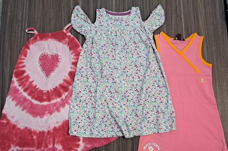 3x šaty 116, h&m,116