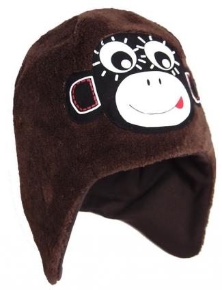 Pinkie detská čiapka brown monkey, pinkie,74 - 122