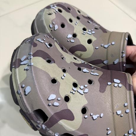 Maskáčová crocs obuv, crocs,40