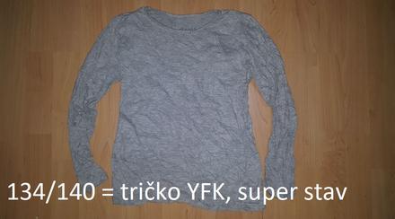 Tričko s dlhým rukávom, 134