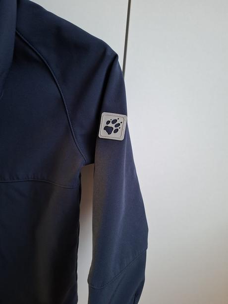 Prechodná bunda jack wolfskin 128cm, jack wolfskin,128