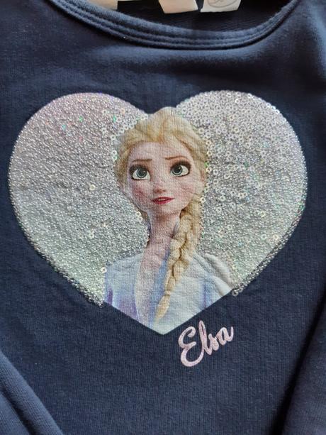 Dievčenské šaty frozen, h&m,92