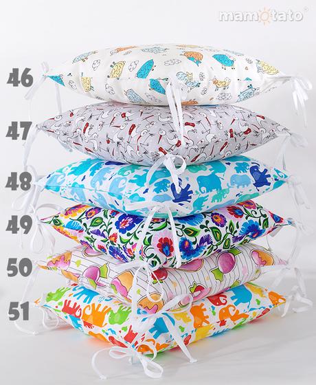 Modifikovateľné vankúše minky  40x40cm, 