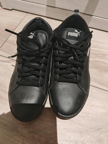 Tenisky puma kozene- kraasne, 37
