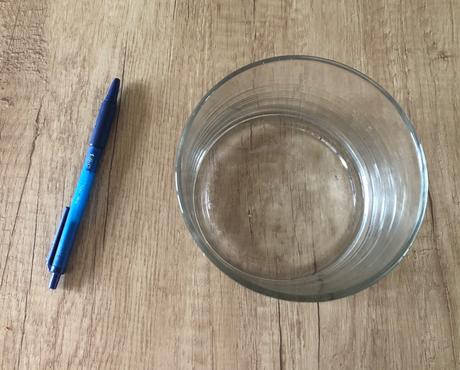 Sklenený svietnik/váza, 