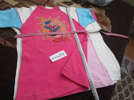 3x diev. tričká 1620, 122