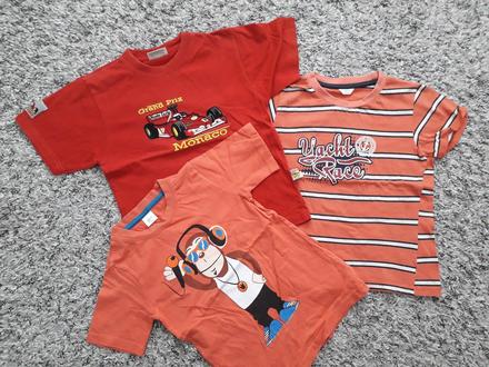 3x tričko - cena a predaj spolu, pepco,116