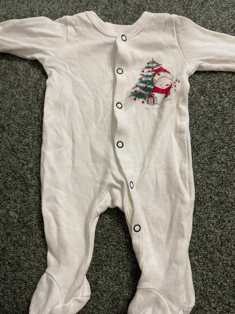 Vianočné dupačky-overal 3x, 56