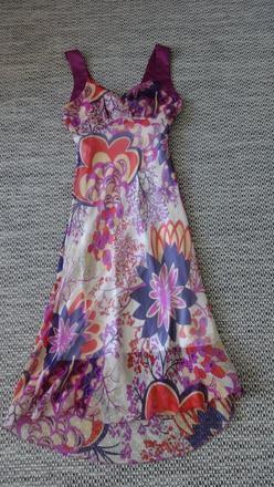 Šifonové šaty s/m, m