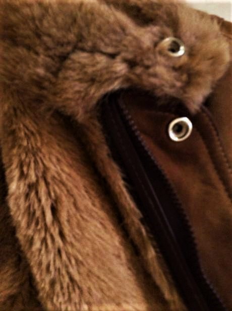 Športový kožuch do pása xl/xxl, xl