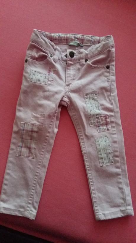 Predám 3ks dievčenské rifle veľ. 86/92, next,86