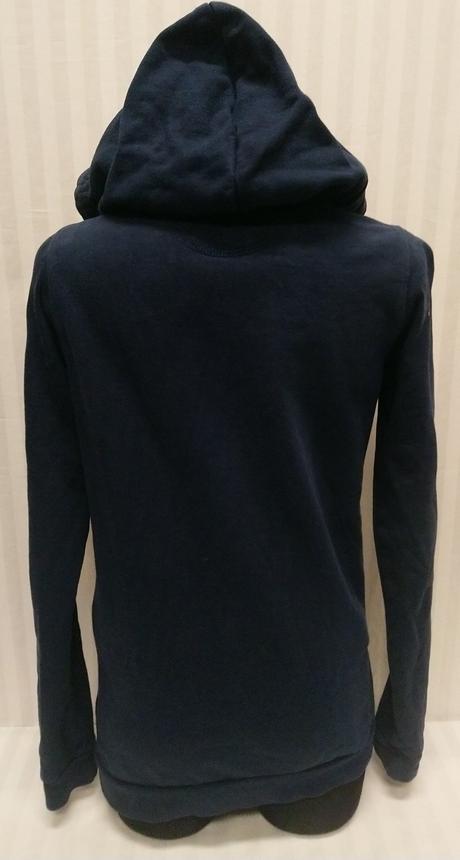 Tmavo modrá mikina s kapucňou, selectic, s