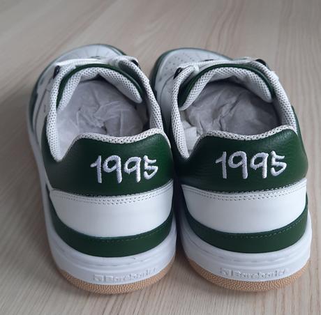Barebarics wave - white & dark green 39, be lenka,39