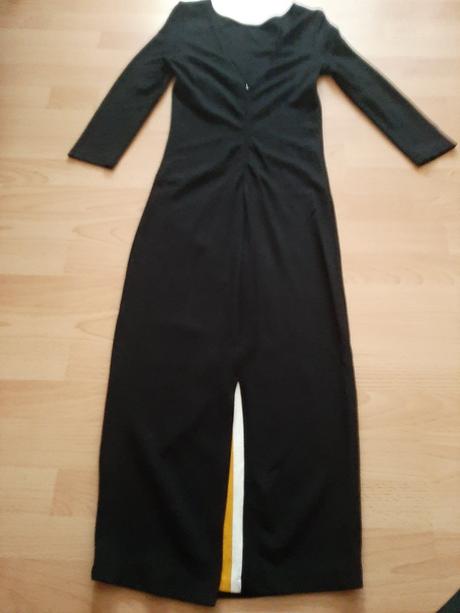 Čierne dlhé šaty, zara,m