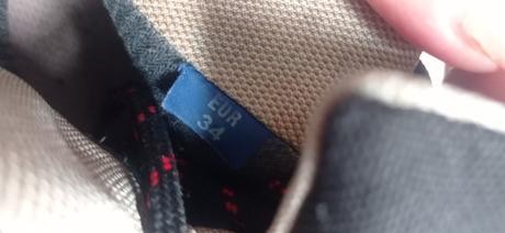 Turisticke prechodne topanky, 34