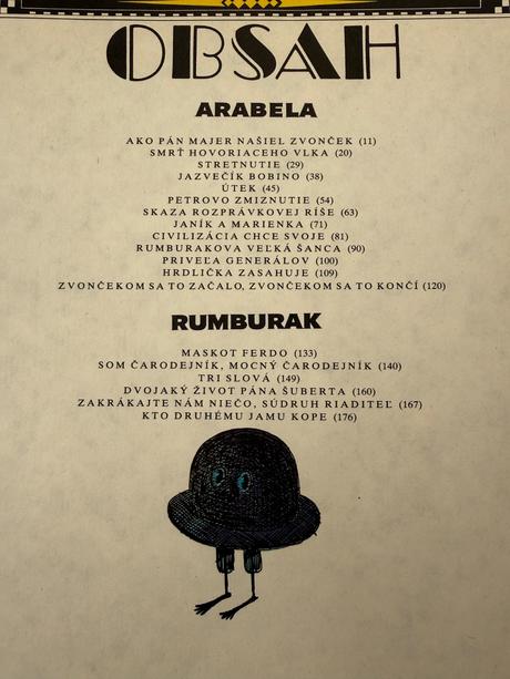 Kniha arabela rumburak, 