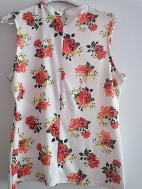 Kvetinový top, xl