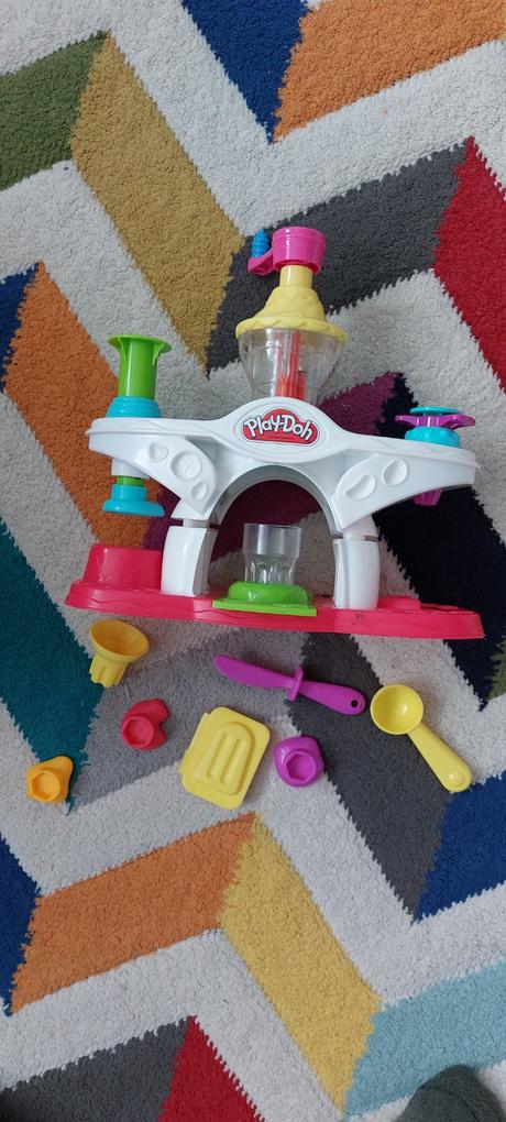 Play doh vyroba zmrzliny, 