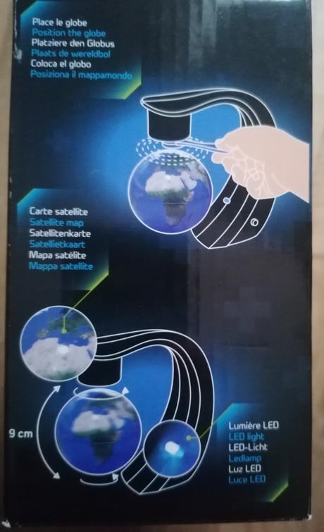 Levitujúci glóbus,