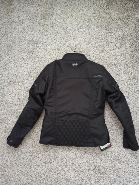 Dámska bunda na motorku s visačkou, s