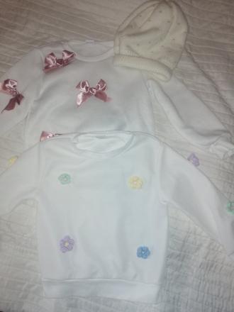 2 mikiny 110+ciapocka, 110