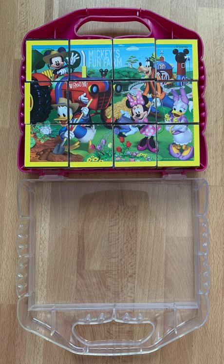 Clementoni kocky minnie 12ks, 