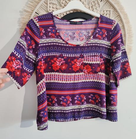 Crop top blúzka, atmosphere,l