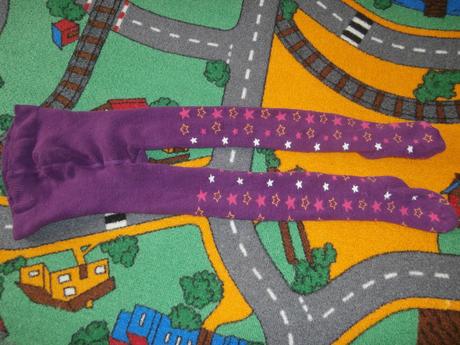 Hrubšie dievčenské pančušky, lupilu,110